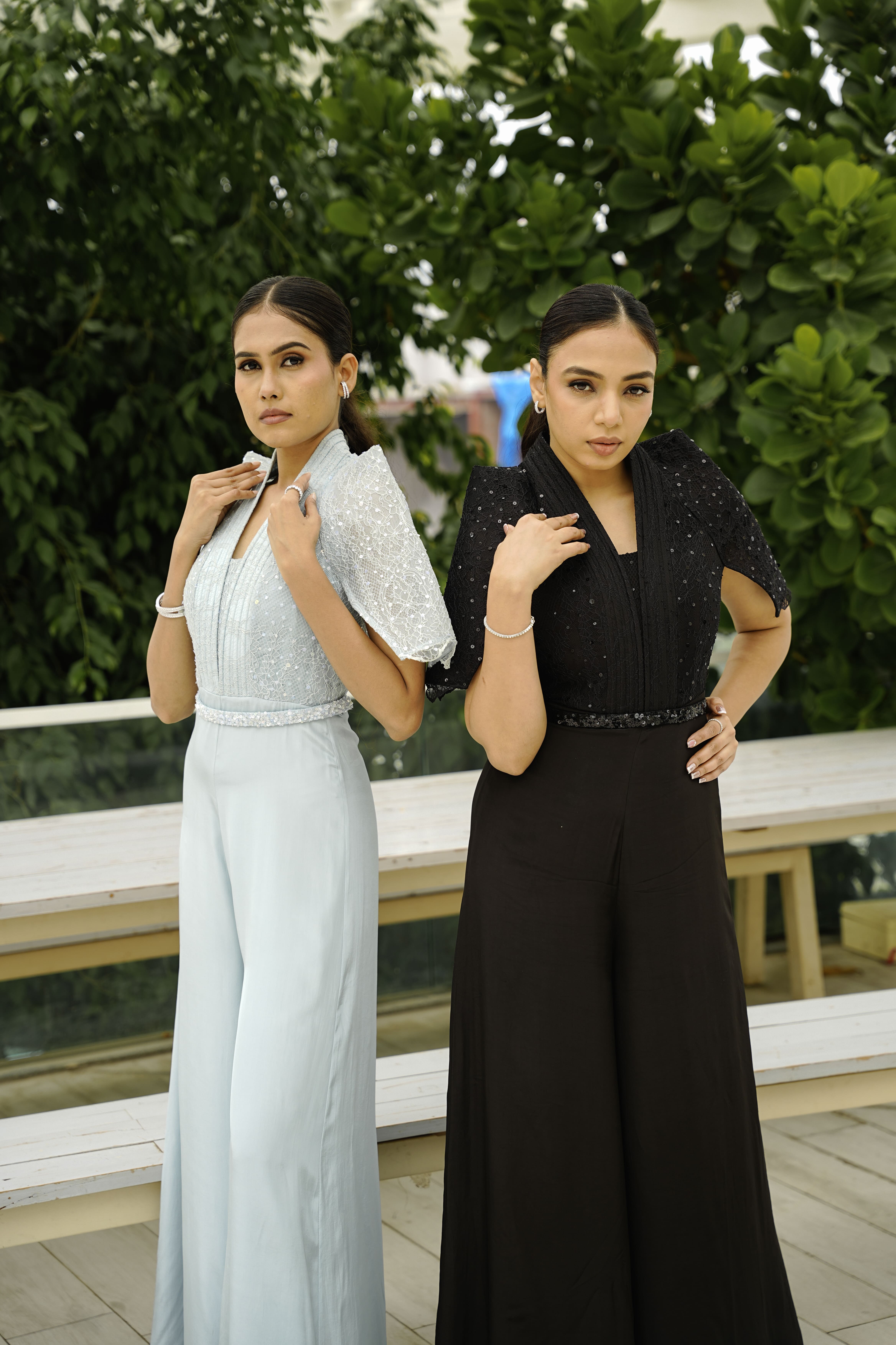 Muskaan Agarwal womenswear designs highlighting refined construction and elegance